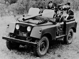 Land Rover Series II 88 Gunbuggy with 106 mm RCL '1959